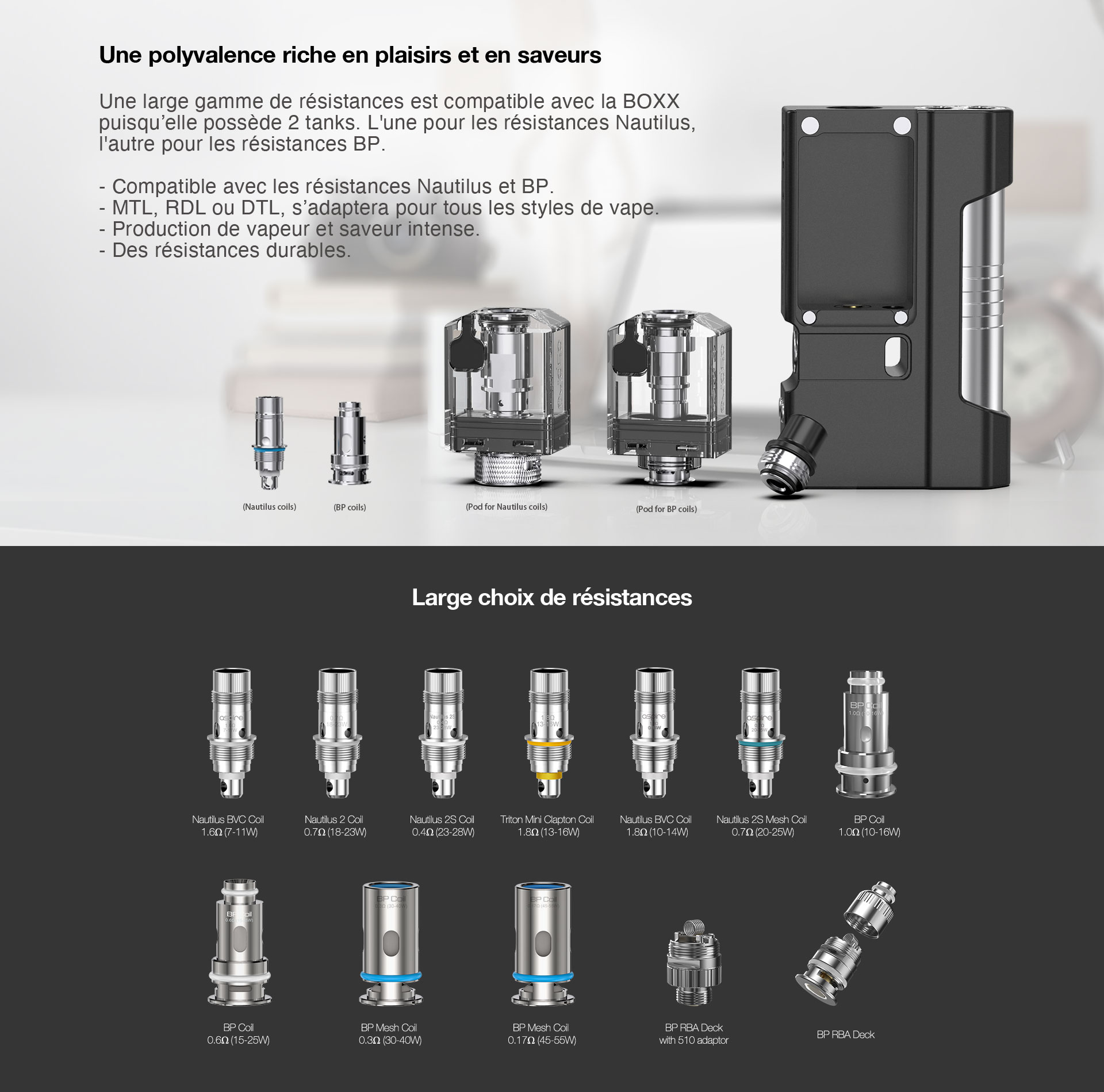 Aspire Boxx Nautilus Version